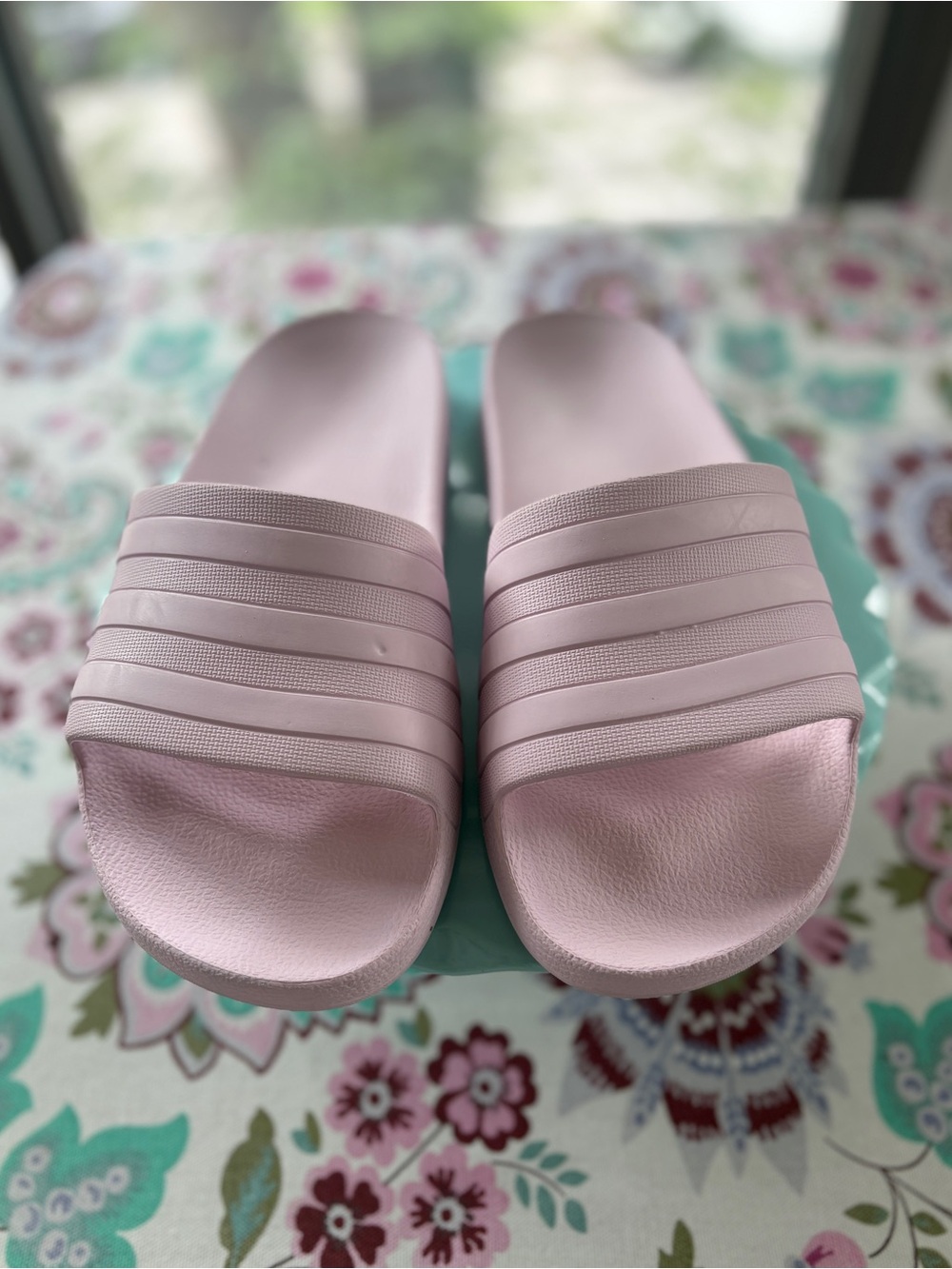Adidas Adilette Aqua Women's Light Pink Slides